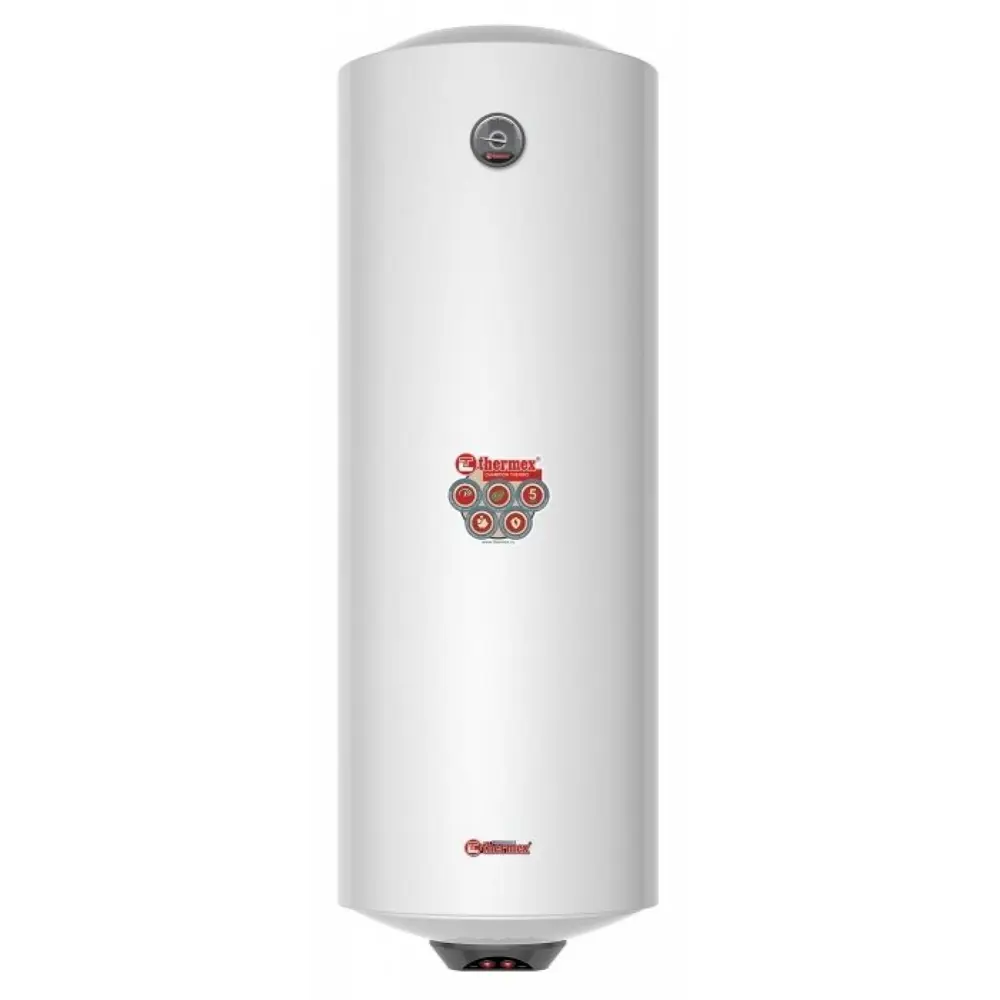 Фото Накопительный водонагреватель электрический 150 л Thermex Thermo 150 V 45559 2.5 кВт эмалированная сталь мокрый ТЭН Фото Накопительный водонагреватель электрический 150 л Thermex Thermo 150 V 45559 2.5 кВт эмалированная сталь мокрый ТЭН
