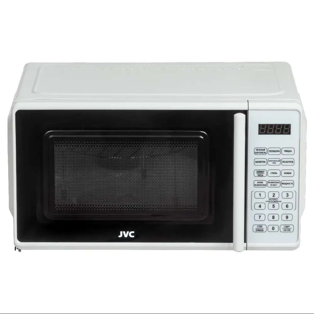 Фото 2 Отдельностоящая микроволновая печь Jvc JK-MW425SG 20 л 44.6x24.3x36.3 см цвет белый Фото 2 Отдельностоящая микроволновая печь Jvc JK-MW425SG 20 л 44.6x24.3x36.3 см цвет белый