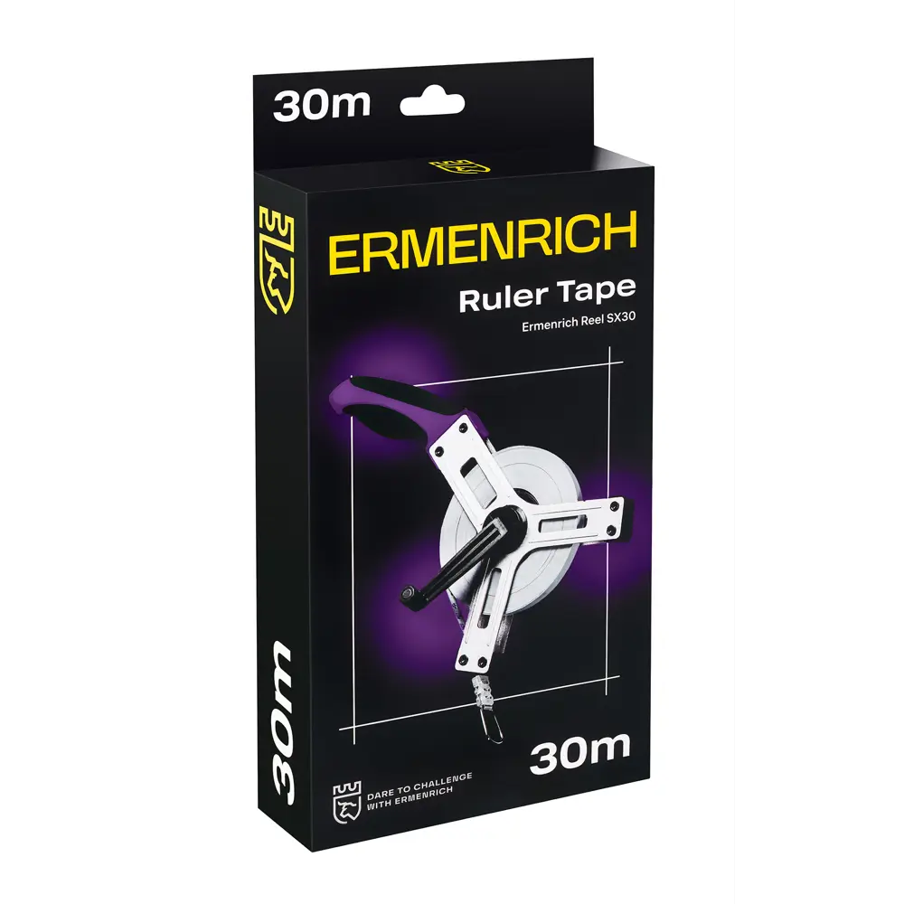 Фото 6 Рулетка геодезическая Ermenrich SX30 30 м x 13 мм Фото 6 Рулетка геодезическая Ermenrich SX30 30 м x 13 мм