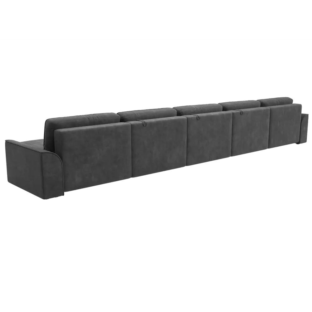 Фото 5 Диван П-образный Лига-048 НПБ МегаЛонг Лига диванов 128320 530x90x160 см велюр цвет brut 16 темно-серый Фото 5 Диван П-образный Лига-048 НПБ МегаЛонг Лига диванов 128320 530x90x160 см велюр цвет brut 16 темно-серый