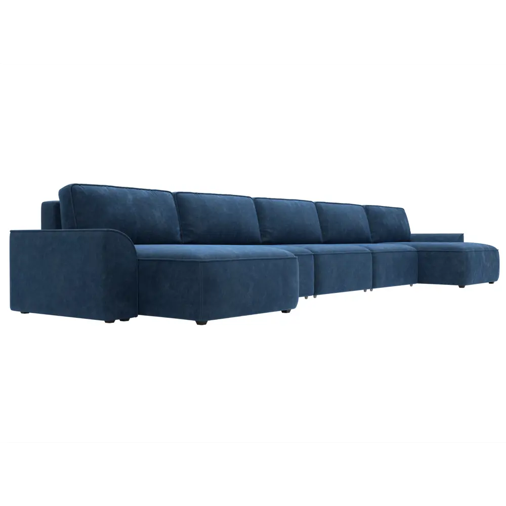 Фото 3 Диван П-образный Лига-048 НПБ МегаЛонг Лига диванов 128322 530x90x160 см велюр цвет brut 11 синий Фото 3 Диван П-образный Лига-048 НПБ МегаЛонг Лига диванов 128322 530x90x160 см велюр цвет brut 11 синий