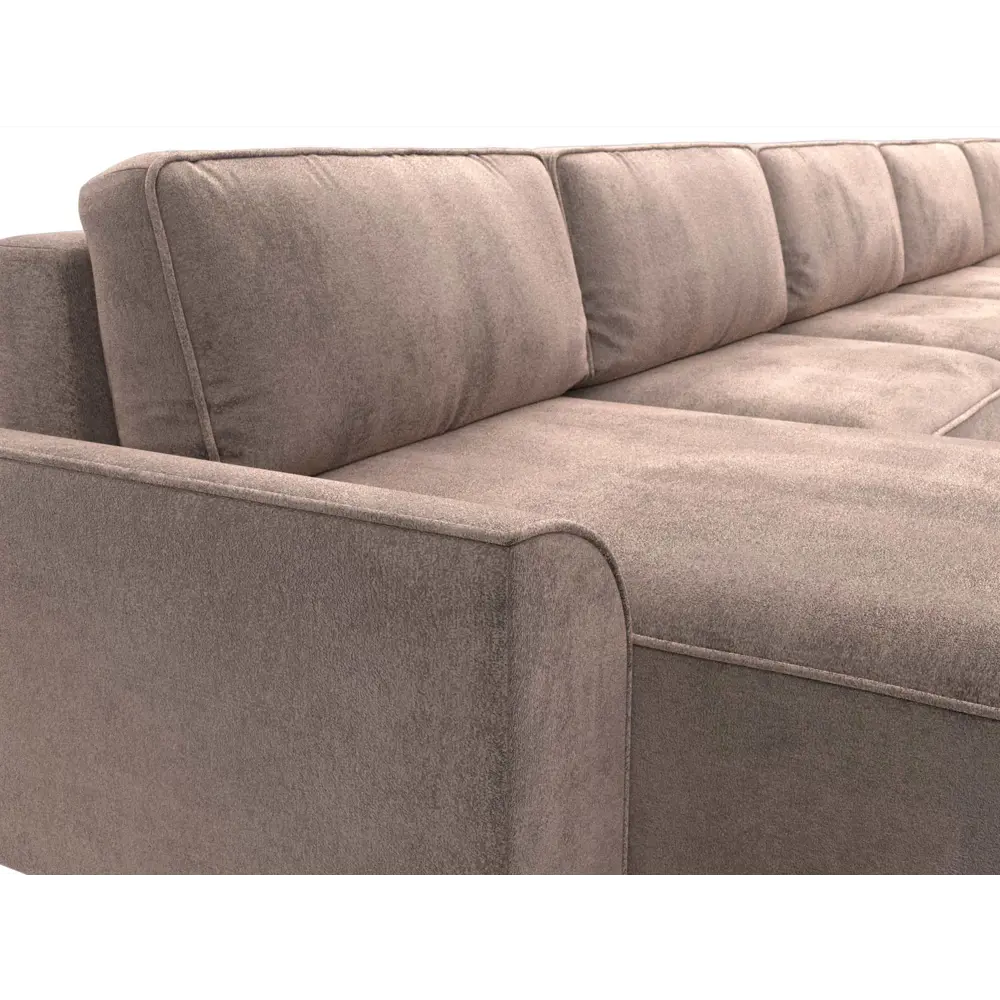 Фото 4 Диван П-образный Лига-048 НПБ МегаЛонг Лига диванов 128330 530x90x160 см велюр цвет tower 05 бежевый Фото 4 Диван П-образный Лига-048 НПБ МегаЛонг Лига диванов 128330 530x90x160 см велюр цвет tower 05 бежевый