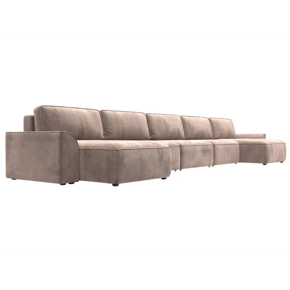 Фото 3 Диван П-образный Лига-048 НПБ МегаЛонг Лига диванов 128330 530x90x160 см велюр цвет tower 05 бежевый Фото 3 Диван П-образный Лига-048 НПБ МегаЛонг Лига диванов 128330 530x90x160 см велюр цвет tower 05 бежевый