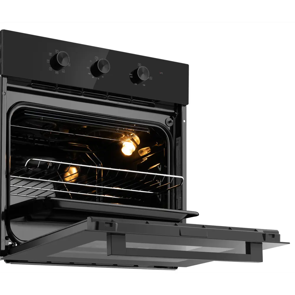 Фото 7 Встраиваемый духовой шкаф Weissgauff 19 MB Black Edition 60х59.5х42.1 см цвет черный
