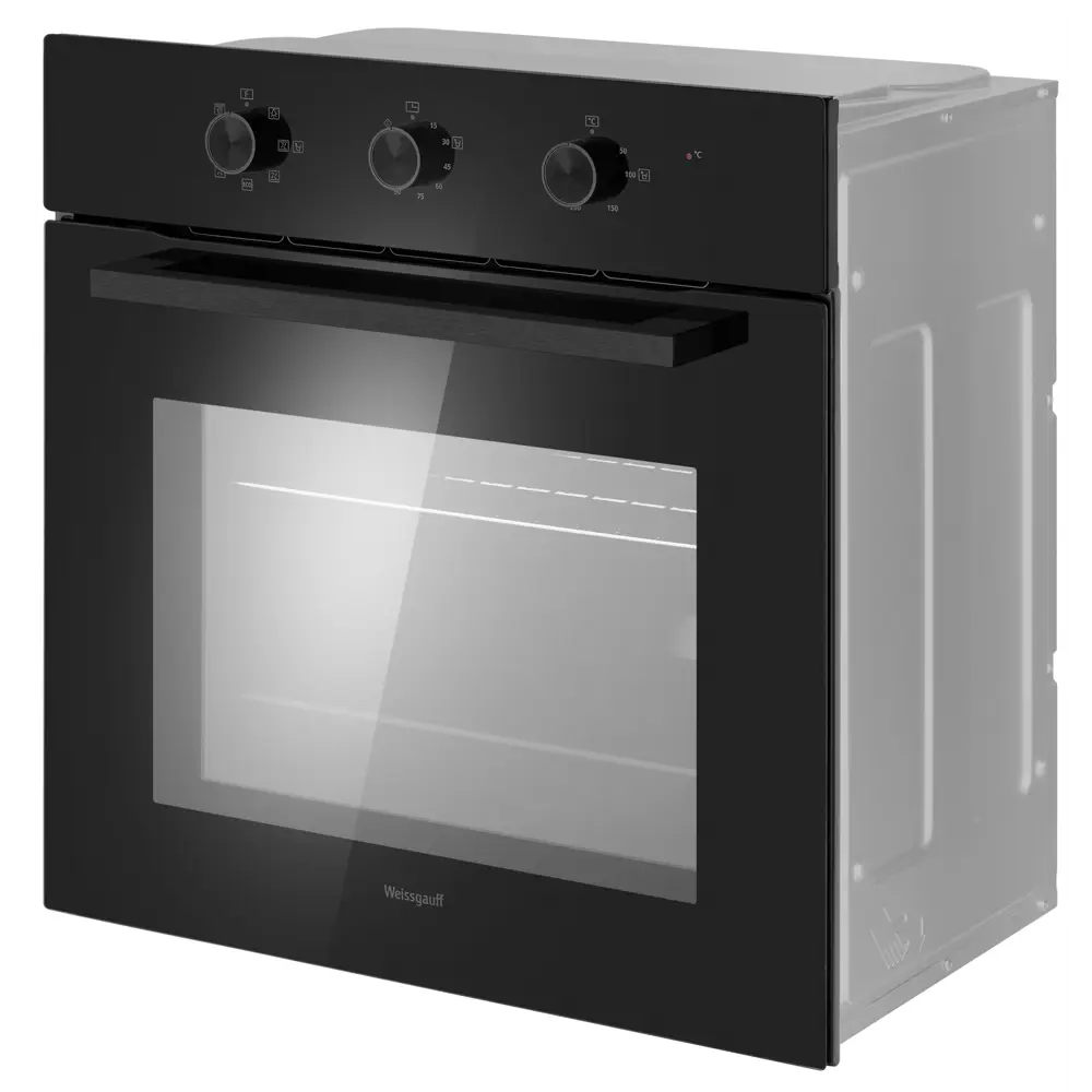 Фото 3 Встраиваемый духовой шкаф Weissgauff 19 MB Black Edition 60х59.5х42.1 см цвет черный