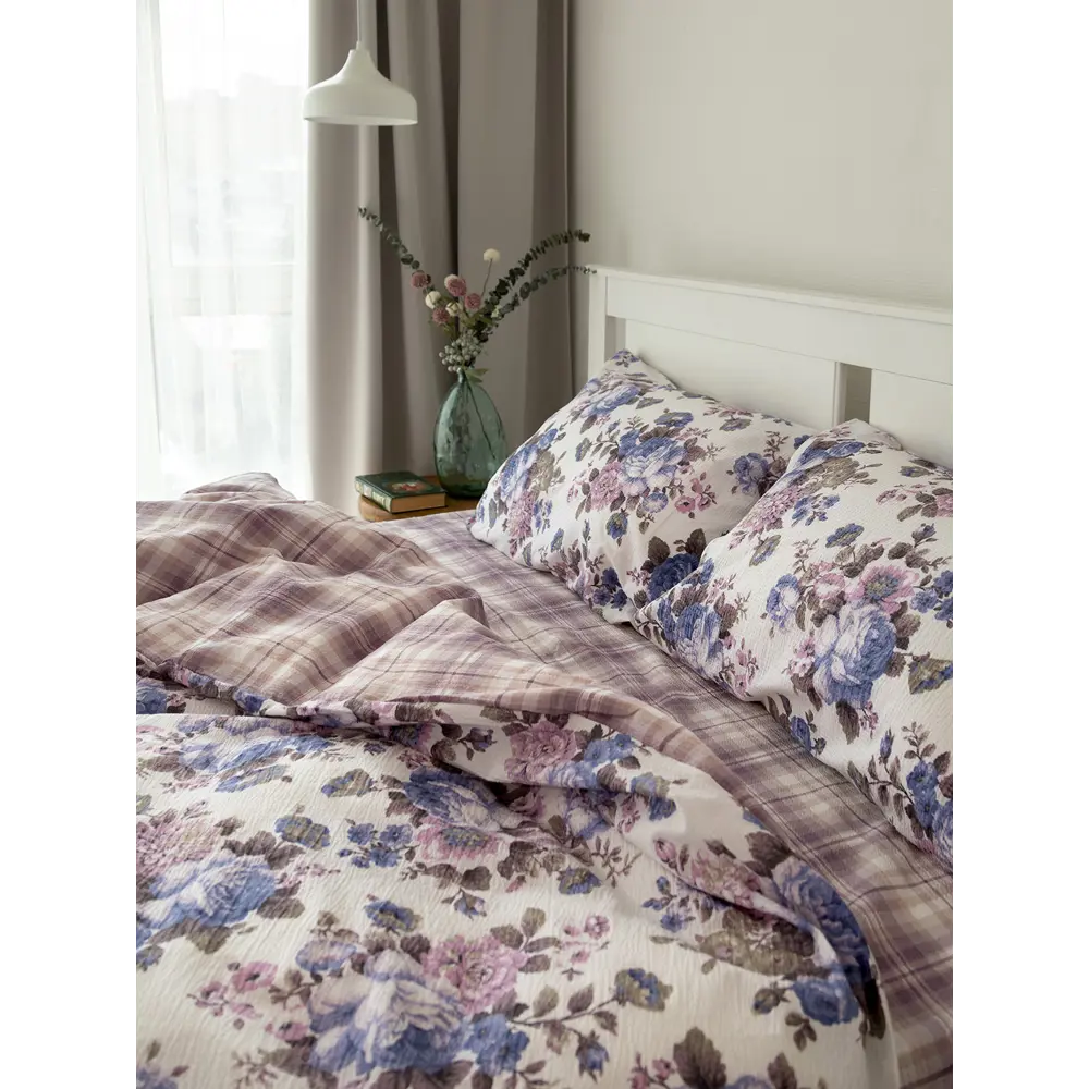 Фото 7 Комплект постельного белья Denastia NEW ERA COLLECTION бязь 1.5-спальный наволочки 50 x 70- 2 шт цвет фиолетовый Фото 7 Комплект постельного белья Denastia NEW ERA COLLECTION бязь 1.5-спальный наволочки 50 x 70- 2 шт цвет фиолетовый