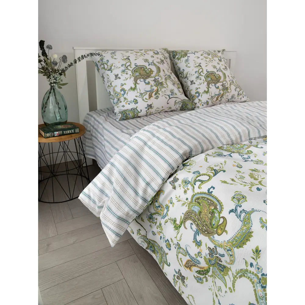 Фото 4 Комплект постельного белья Denastia NEW ERA COLLECTION бязь 1.5-спальный наволочки 70 x 70- 2 шт цвет белый Фото 4 Комплект постельного белья Denastia NEW ERA COLLECTION бязь 1.5-спальный наволочки 70 x 70- 2 шт цвет белый