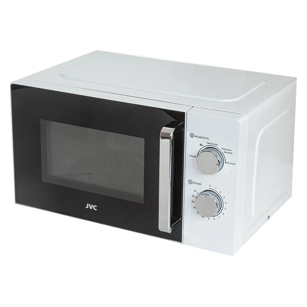 Фото Отдельностоящая микроволновая печь Jvc JK-MW134M 20 л 45.4x26x35.3 см цвет белый Фото Отдельностоящая микроволновая печь Jvc JK-MW134M 20 л 45.4x26x35.3 см цвет белый