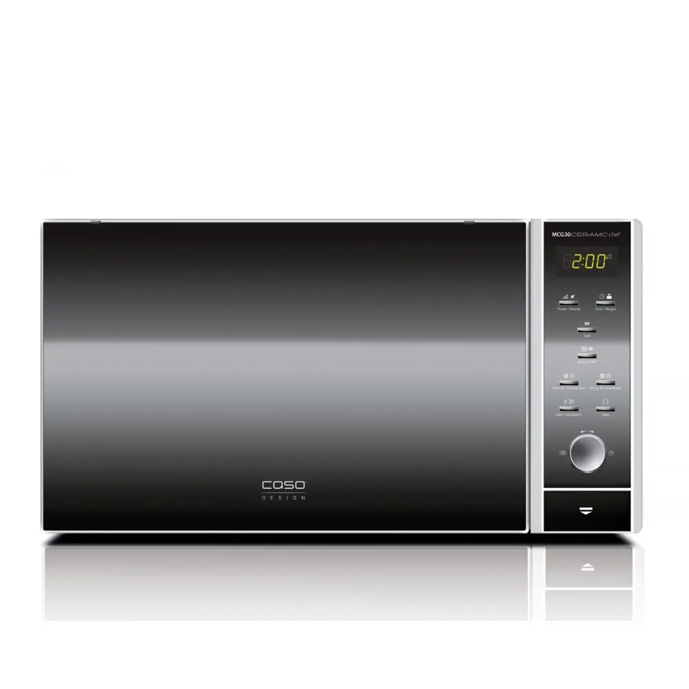 Фото 2 Отдельностоящая микроволновая печь Caso MCG 30 Ceramic chef 30 л 54x30x42 см цвет серебристый Фото 2 Отдельностоящая микроволновая печь Caso MCG 30 Ceramic chef 30 л 54x30x42 см цвет серебристый
