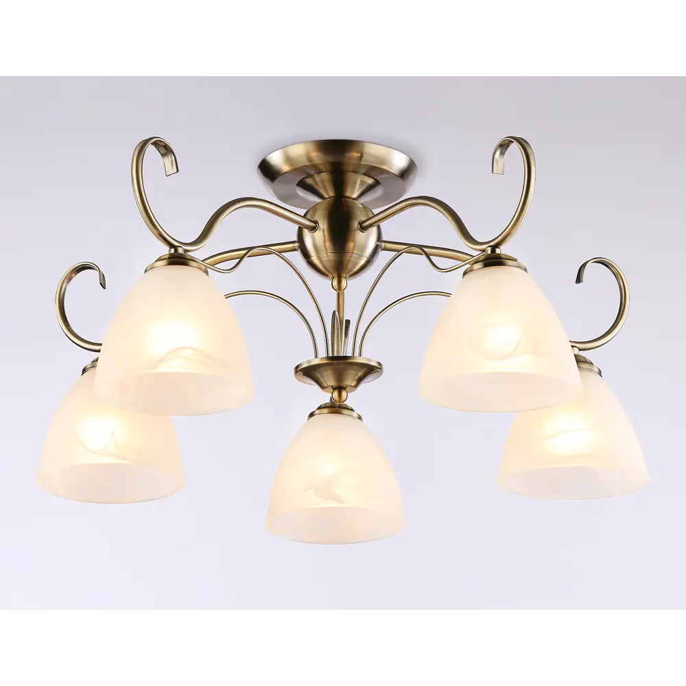 Фото 4 Люстра потолочная Ambrella Light Traditional Ambr_tr3046 5 ламп 12 м² цвет бронза