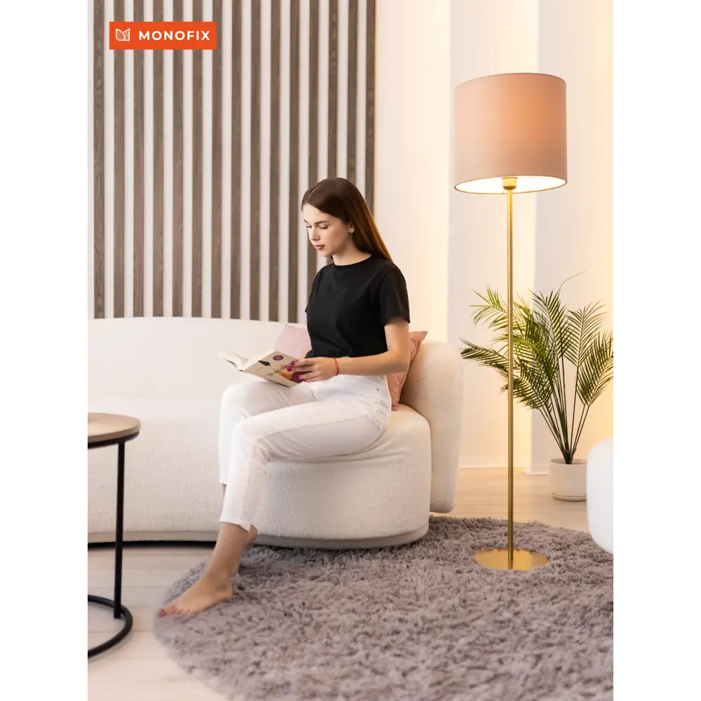 Фото 4 Торшер Monofix ТШ-МЗ-35-LIGHT-BEIGE-S Одос цвет бежевый Фото 4 Торшер Monofix ТШ-МЗ-35-LIGHT-BEIGE-S Одос цвет бежевый