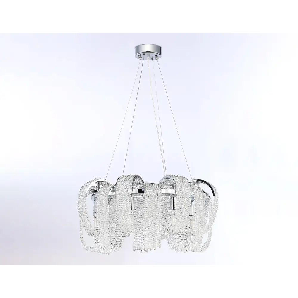 Фото 6 Светильник подвесной Ambrella Light Traditional Ambr_tr5377 8 ламп 23 м² цвет хром Фото 6 Светильник подвесной Ambrella Light Traditional Ambr_tr5377 8 ламп 23 м² цвет хром