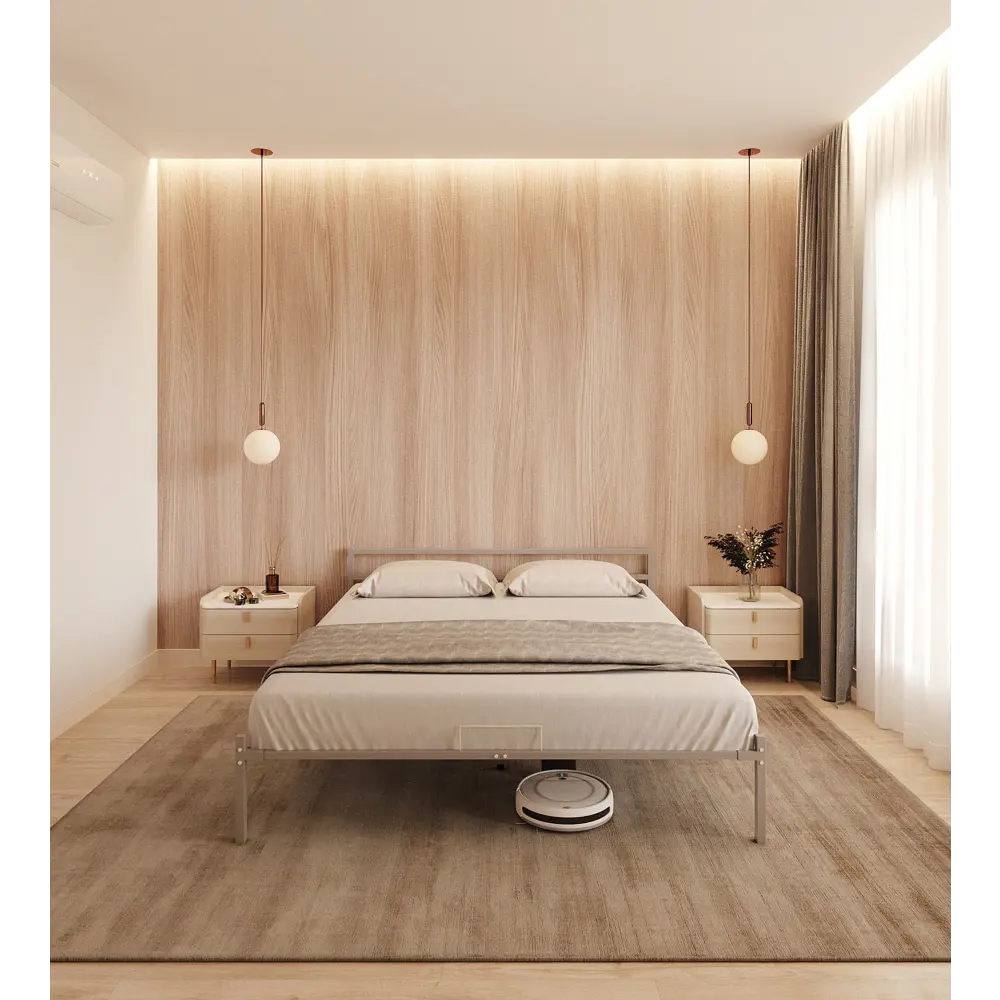 Фото 4 Кровать Roomiroom Лофт 180x200 см металл цвет серый
