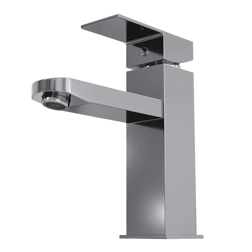 Фото 11 Раковина для ванной накладная Teymi Helmi S 48 белая матовая в комплекте смеситель хром F12724