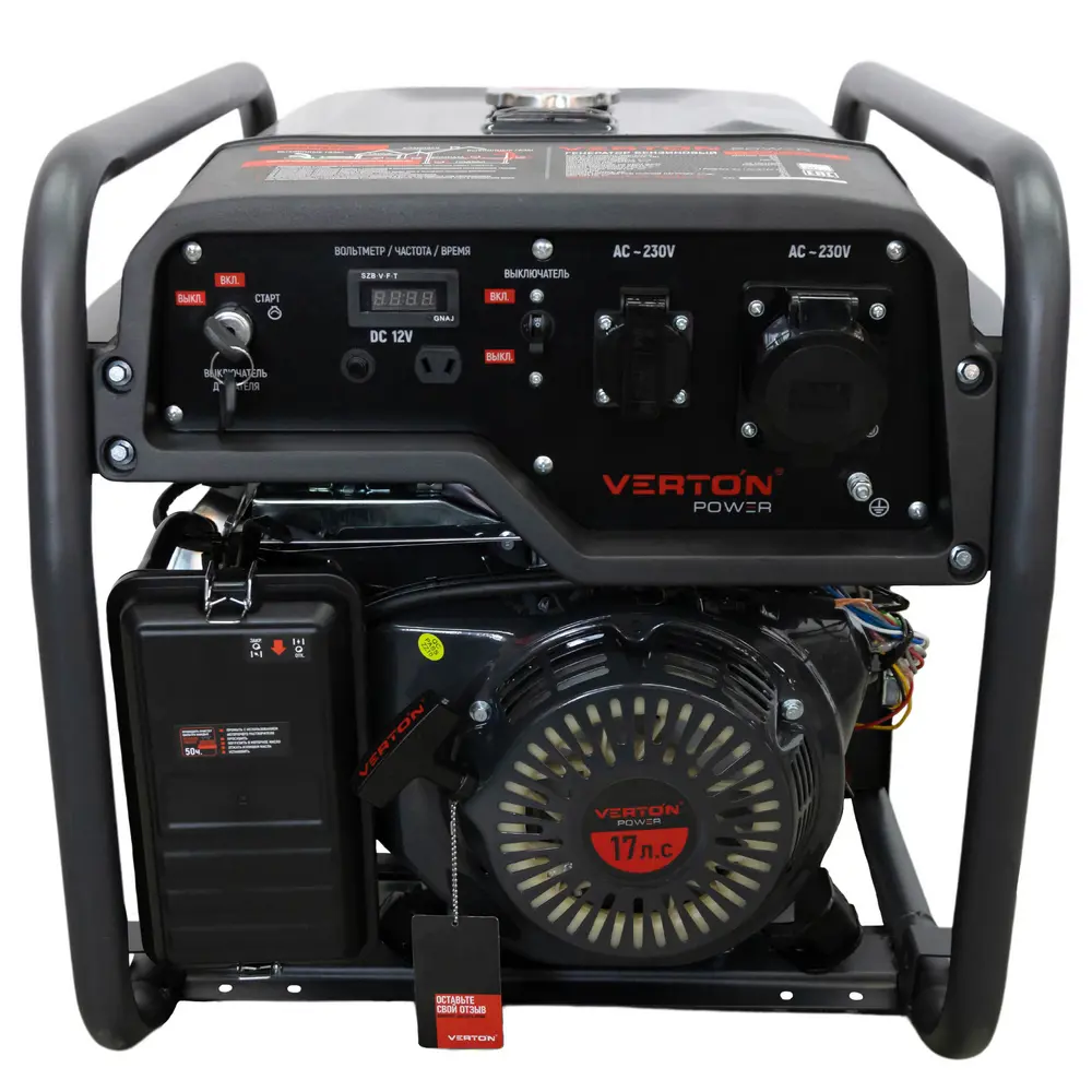Фото 2 Генератор бензиновый Verton Power GG7500ES 6.5 кВт Фото 2 Генератор бензиновый Verton Power GG7500ES 6.5 кВт