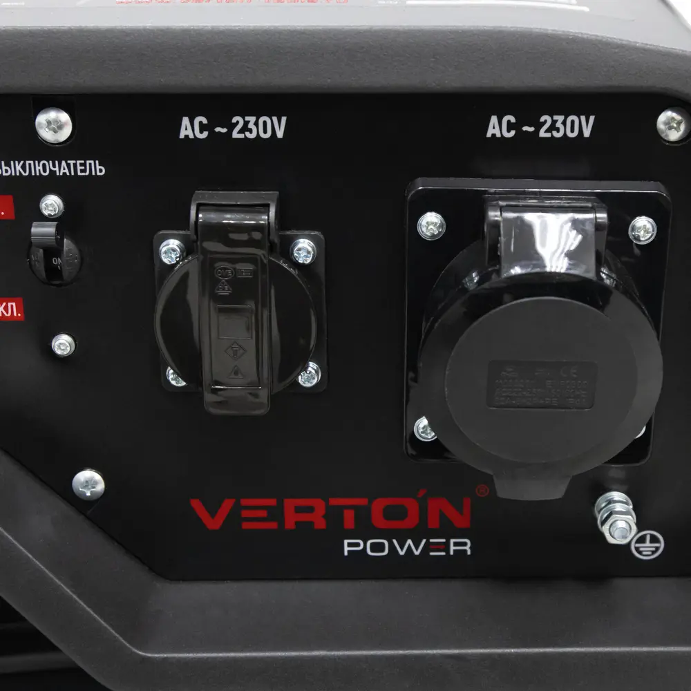 Фото 14 Генератор бензиновый Verton Power GG7500ES 6.5 кВт Фото 14 Генератор бензиновый Verton Power GG7500ES 6.5 кВт