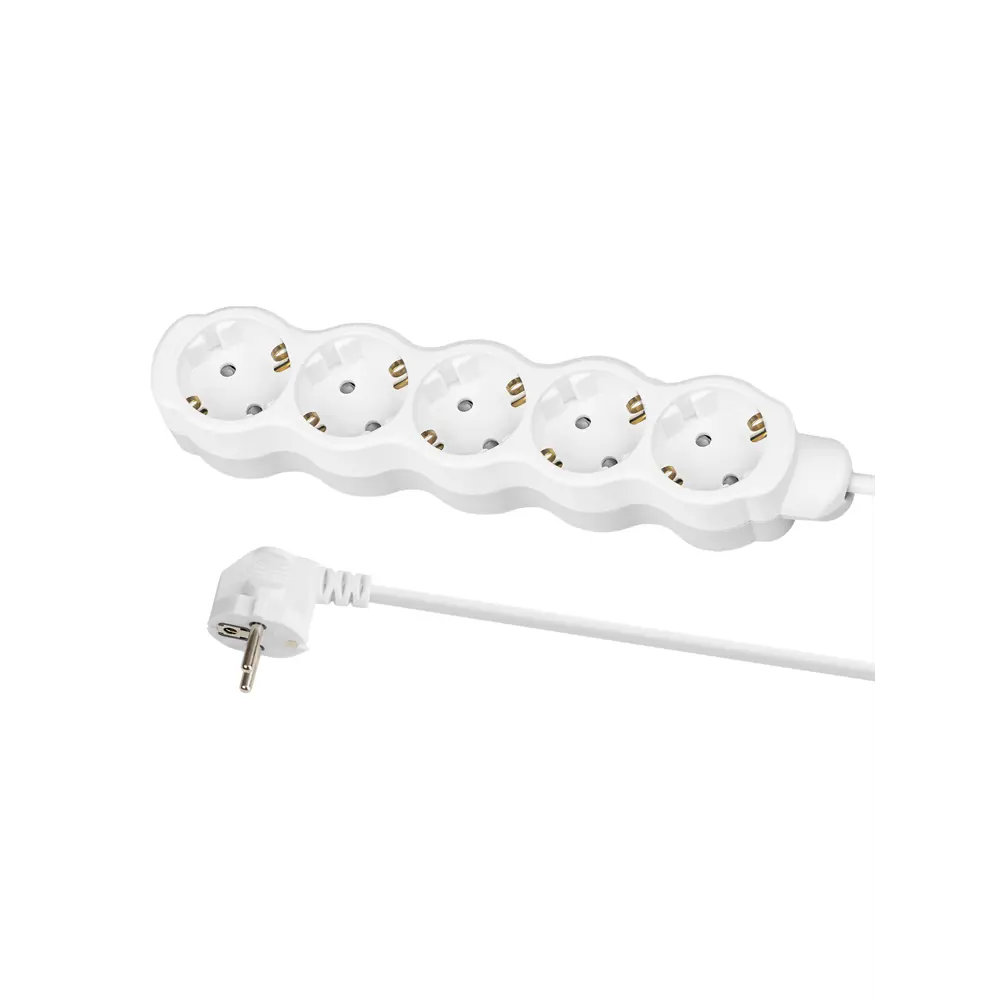Фото Удлинитель бытовой Tdm electric SQ1303-4064 ПВС 3x1.5 5 м 5 розеток с заземлением 3700 Вт цвет белый Фото Удлинитель бытовой Tdm electric SQ1303-4064 ПВС 3x1.5 5 м 5 розеток с заземлением 3700 Вт цвет белый