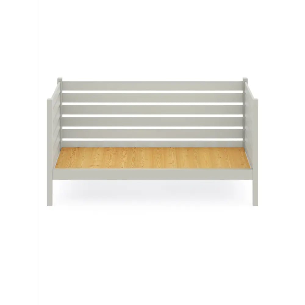 Фото Тахта Solarius сплошное основание и высокими бортиками 90x101x180 см сосна цвет платиновый