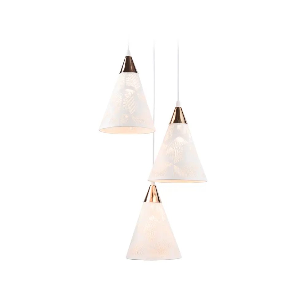 Фото 2 Светильник подвесной Ambrella Light Traditional Ambr_tr8433 3 лампы 10 м² цвет белый Фото 2 Светильник подвесной Ambrella Light Traditional Ambr_tr8433 3 лампы 10 м² цвет белый