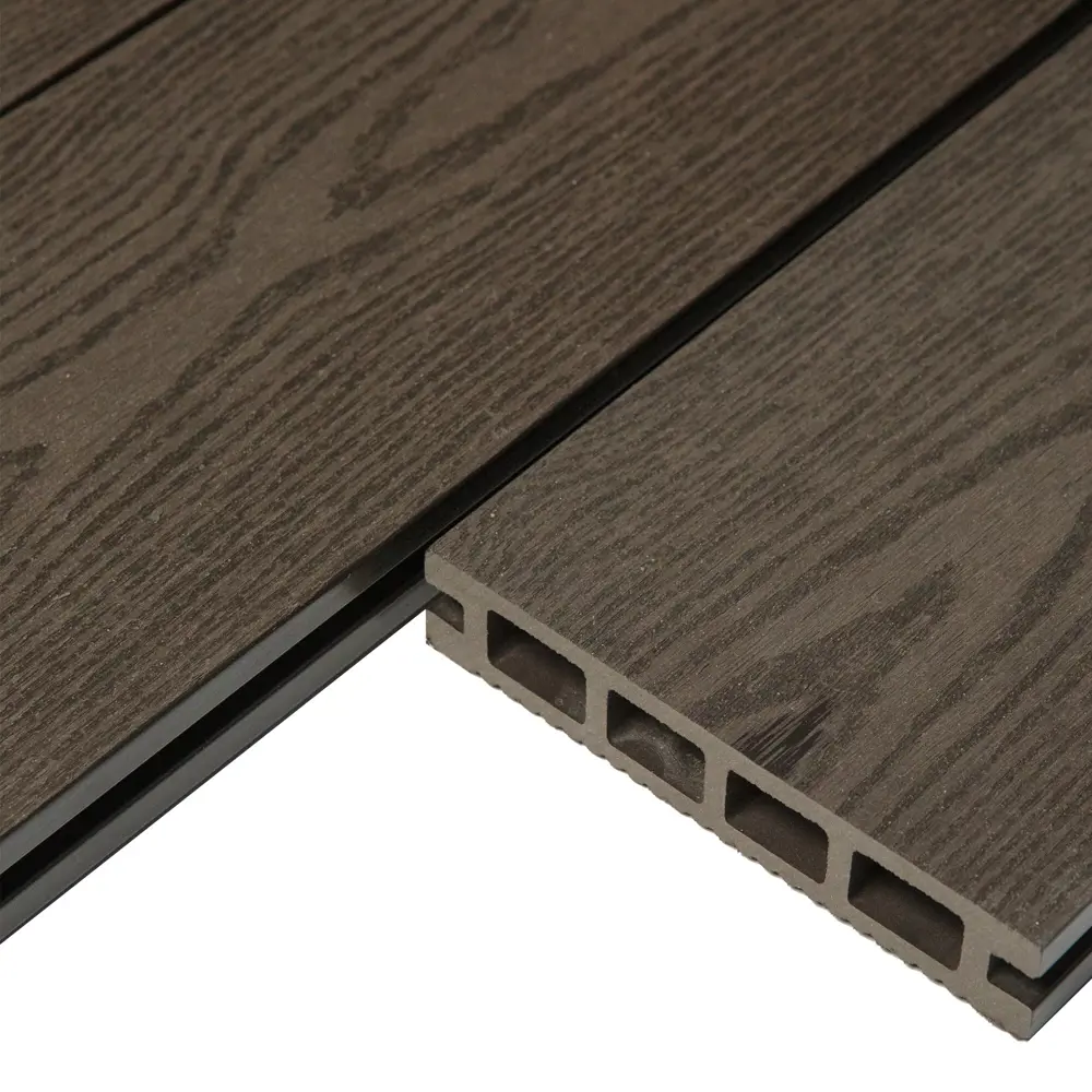 Фото 3 Террасная доска ДПК CM Decking Nature цвет Венге 3000x135x25 мм двусторонняя вельвет/структура дерева 0.405 м² Фото 3 Террасная доска ДПК CM Decking Nature цвет Венге 3000x135x25 мм двусторонняя вельвет/структура дерева 0.405 м²