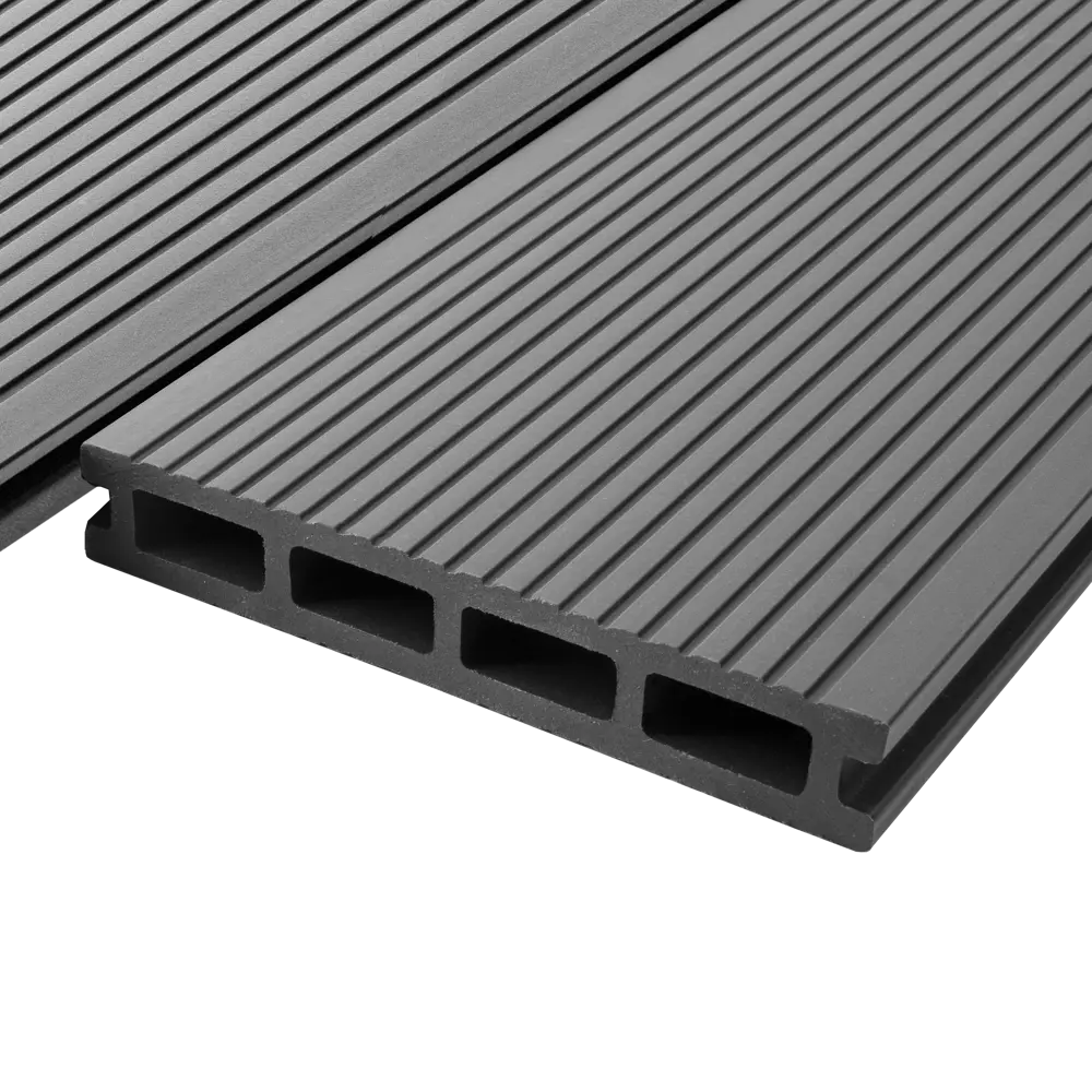 Фото 5 Террасная доска ДПК T-Decks цвет Серый 150x25x3000 мм двусторонняя вельвет/структура древесины 0.45 м² Фото 5 Террасная доска ДПК T-Decks цвет Серый 150x25x3000 мм двусторонняя вельвет/структура древесины 0.45 м²