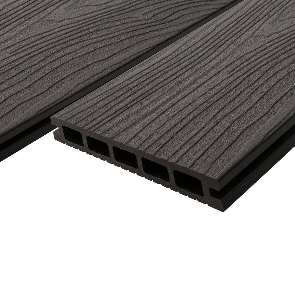 Фото 9 Террасная доска ДПК T-Decks цвет Венге 3000x150x20 мм двусторонний вельвет 0.45 м² Фото 9 Террасная доска ДПК T-Decks цвет Венге 3000x150x20 мм двусторонний вельвет 0.45 м²