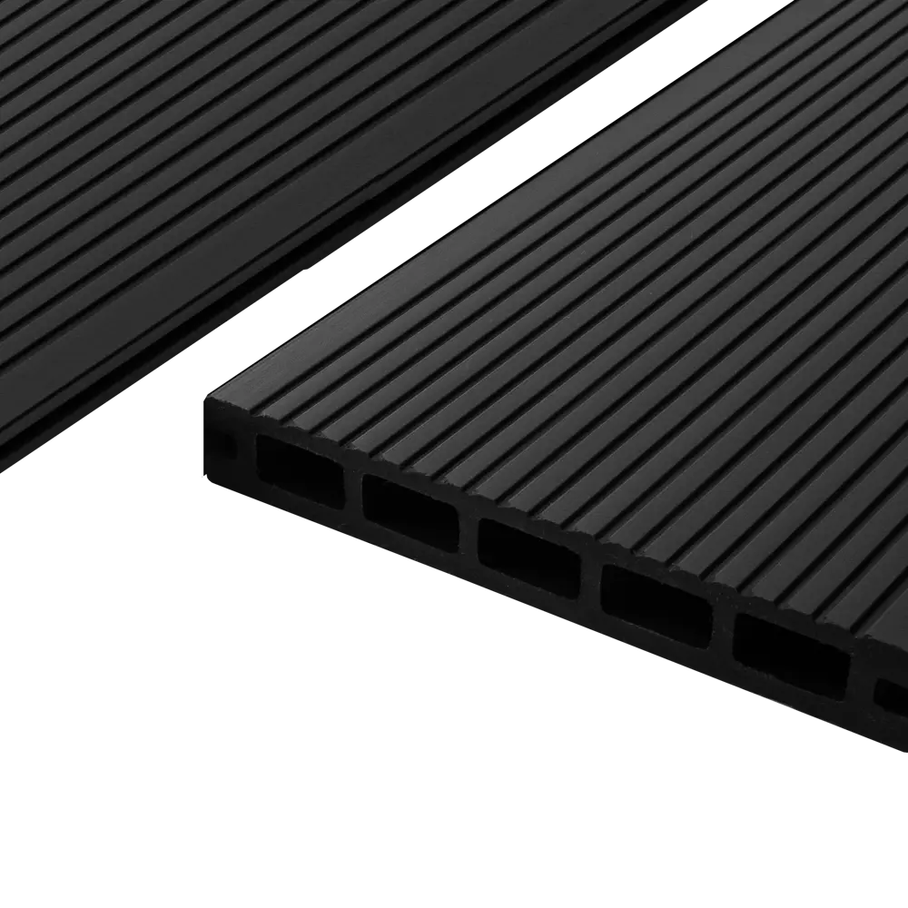 Фото 2 Террасная доска ДПК T-Decks цвет Графит 150x20x4000 мм двусторонняя вельвет/структура древесины 0.6 м² Фото 2 Террасная доска ДПК T-Decks цвет Графит 150x20x4000 мм двусторонняя вельвет/структура древесины 0.6 м²