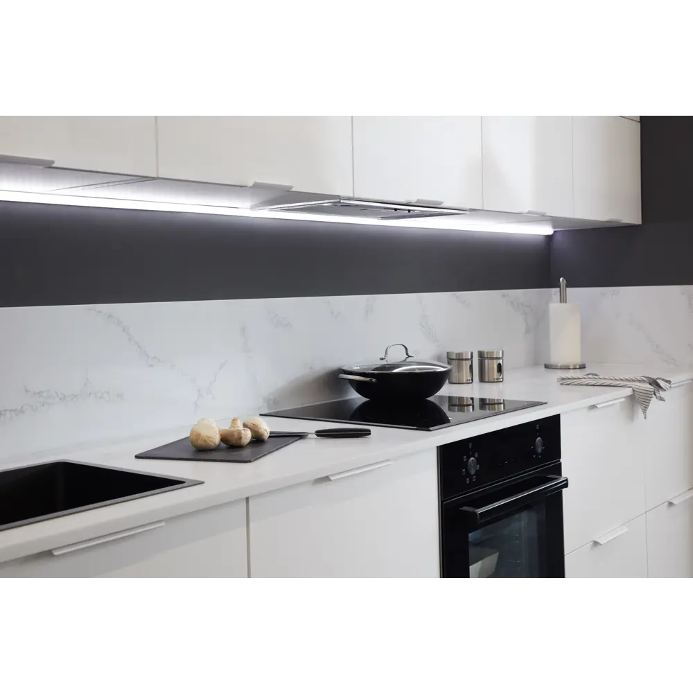 Фото 10 Фасад кухонного шкафа Аша 79.7x38.1 см KONSENSA ДСП цвет белый Фото 10 Фасад кухонного шкафа Аша 79.7x38.1 см KONSENSA ДСП цвет белый