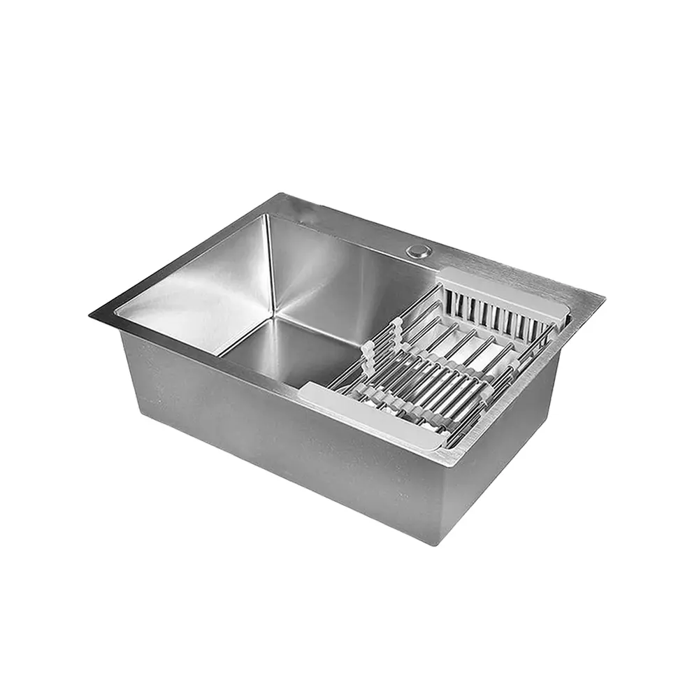 Фото 6 Мойка для кухни Glyph GL36050/W02-114/W405A/W302644/W4998-4 50x60 см глубина чаши 22 см нержавеющая сталь цвет сатин Фото 6 Мойка для кухни Glyph GL36050/W02-114/W405A/W302644/W4998-4 50x60 см глубина чаши 22 см нержавеющая сталь цвет сатин