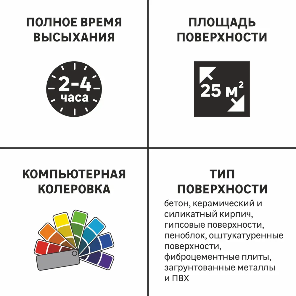 Фото 3 Краска фасадная Luxens матовая цвет белый база А 2.5 л Фото 3 Краска фасадная Luxens матовая цвет белый база А 2.5 л