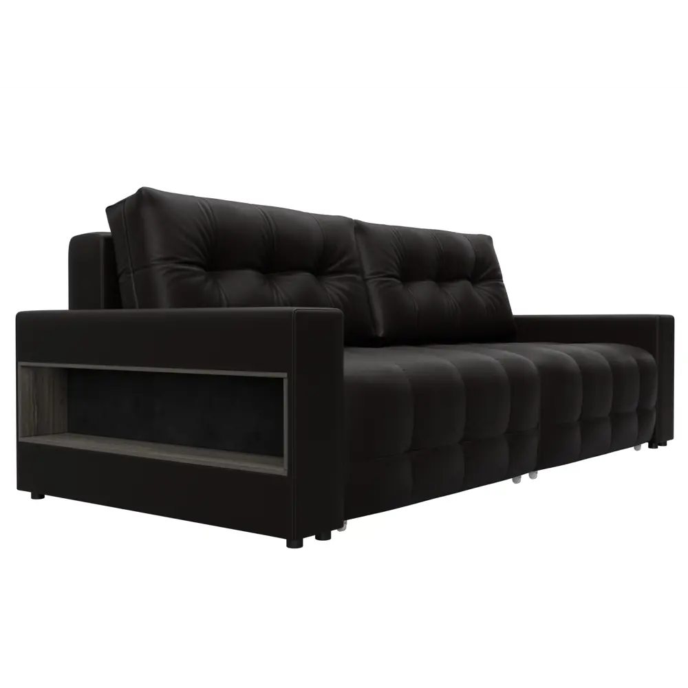 Фото 3 Диван прямой с полками Лига-053 НПБ Лига диванов 128896 234x90x105 см экокожа цвет grifon 12 коричневый Фото 3 Диван прямой с полками Лига-053 НПБ Лига диванов 128896 234x90x105 см экокожа цвет grifon 12 коричневый