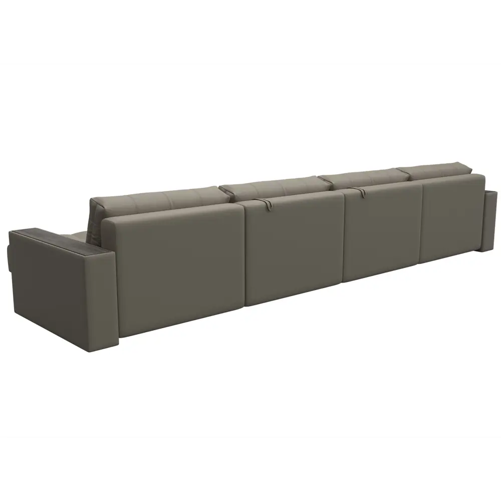 Фото 5 Диван П-образный с декором Лига-049 НПБ Лонг Лига диванов 128568 428x90x158 см экокожа цвет grifon 04 бежевый Фото 5 Диван П-образный с декором Лига-049 НПБ Лонг Лига диванов 128568 428x90x158 см экокожа цвет grifon 04 бежевый