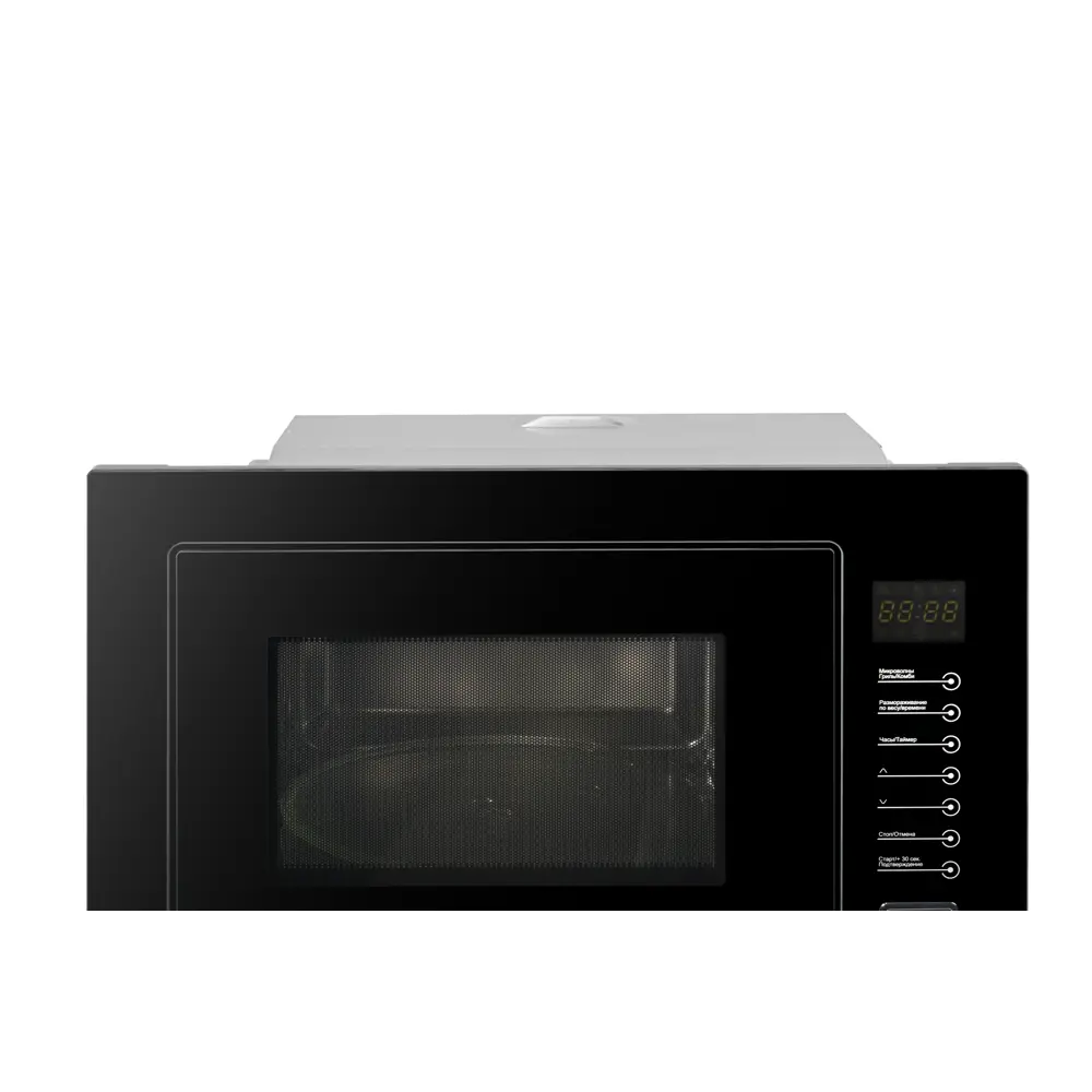Фото 5 Микроволновая печь Midea TG925B8D-BL встраиваемая 25 л 40.1x59.5x38.8 см сенсорное управление цвет черный Фото 5 Микроволновая печь Midea TG925B8D-BL встраиваемая 25 л 40.1x59.5x38.8 см сенсорное управление цвет черный