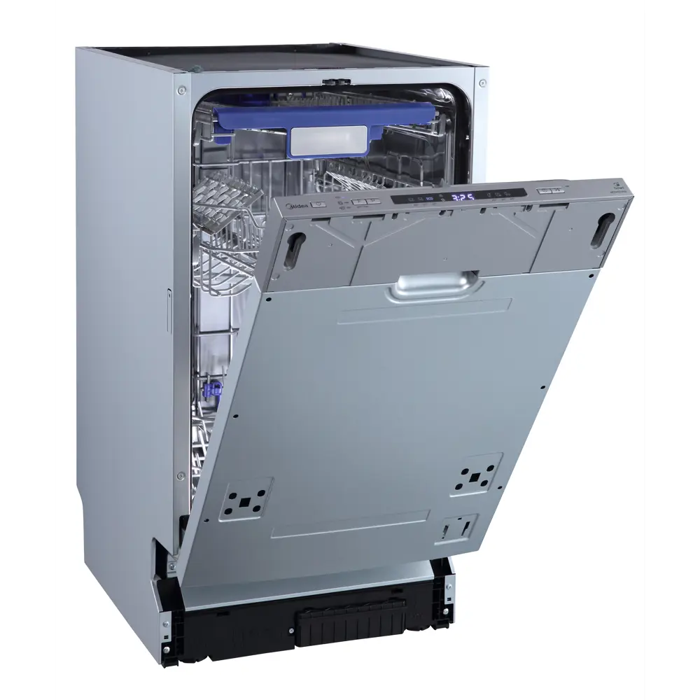 Фото 5 Встраиваемая посудомоечная машина Midea MID45S300I 45 см 6 программ цвет серебро Фото 5 Встраиваемая посудомоечная машина Midea MID45S300I 45 см 6 программ цвет серебро