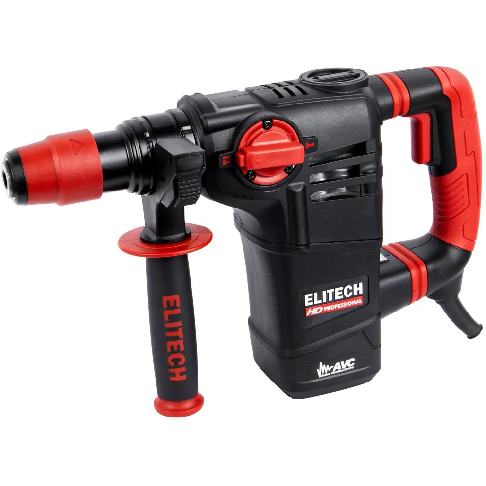 Фото 3 Перфоратор сетевой SDS-plus Elitech HD RH1130E, 1100 Вт, 3.5 Дж Фото 3 Перфоратор сетевой SDS-plus Elitech HD RH1130E, 1100 Вт, 3.5 Дж