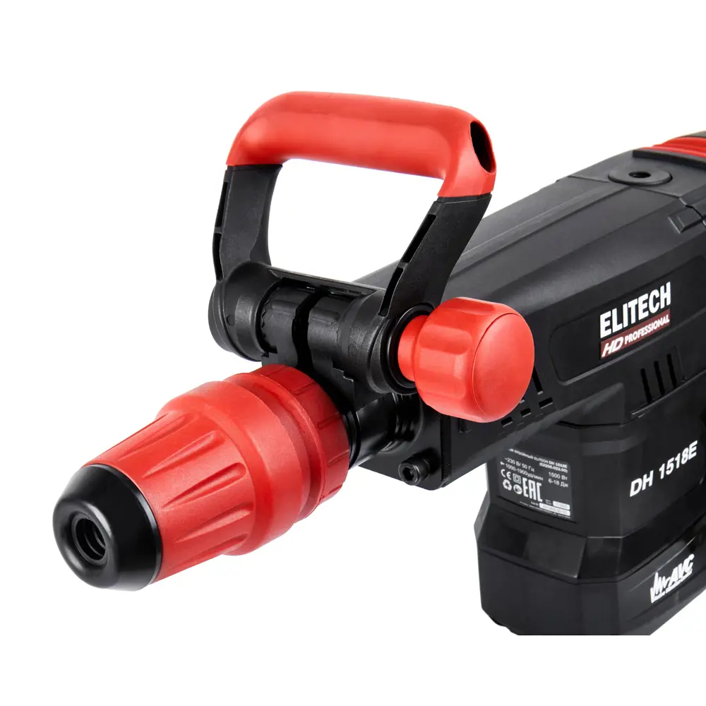 Фото 8 Отбойный молоток сетевой Elitech HD DH1518E, 1500 Вт 6-18 Дж Фото 8 Отбойный молоток сетевой Elitech HD DH1518E, 1500 Вт 6-18 Дж