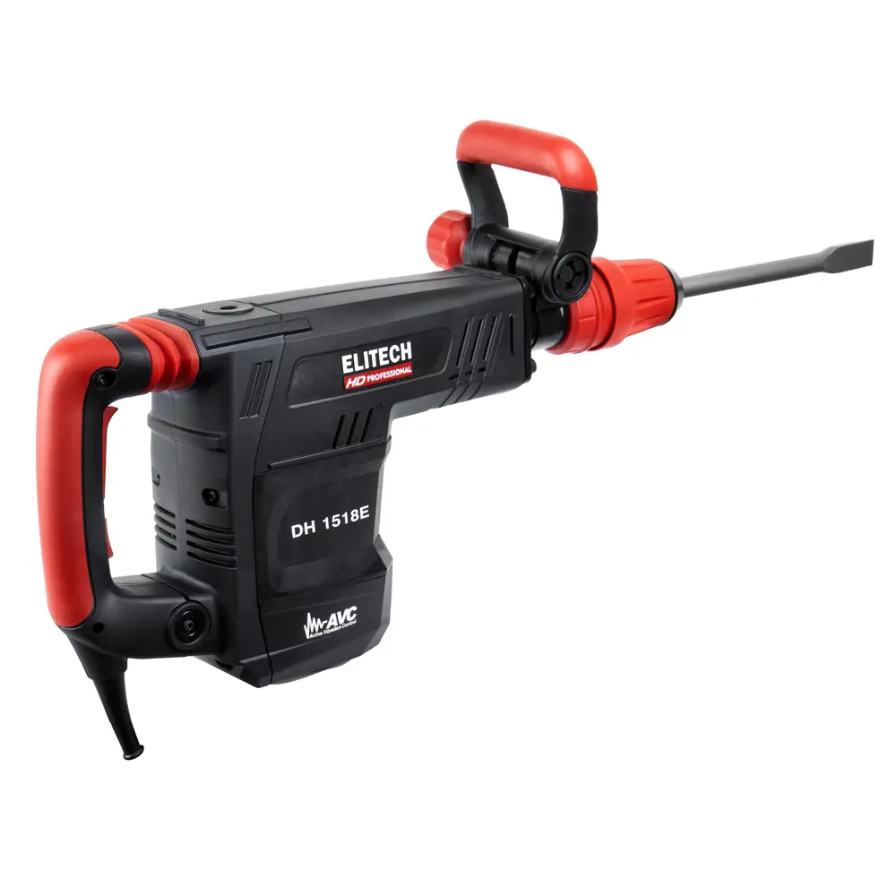 Фото 3 Отбойный молоток сетевой Elitech HD DH1518E, 1500 Вт 6-18 Дж Фото 3 Отбойный молоток сетевой Elitech HD DH1518E, 1500 Вт 6-18 Дж