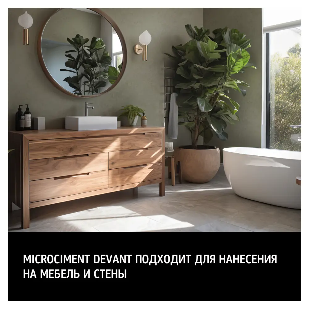 Фото 4 Микроцемент высокопрочный материал с эффектом бетона Maitre Deco «Microciment Devant» 3 кг Фото 4 Микроцемент высокопрочный материал с эффектом бетона Maitre Deco «Microciment Devant» 3 кг