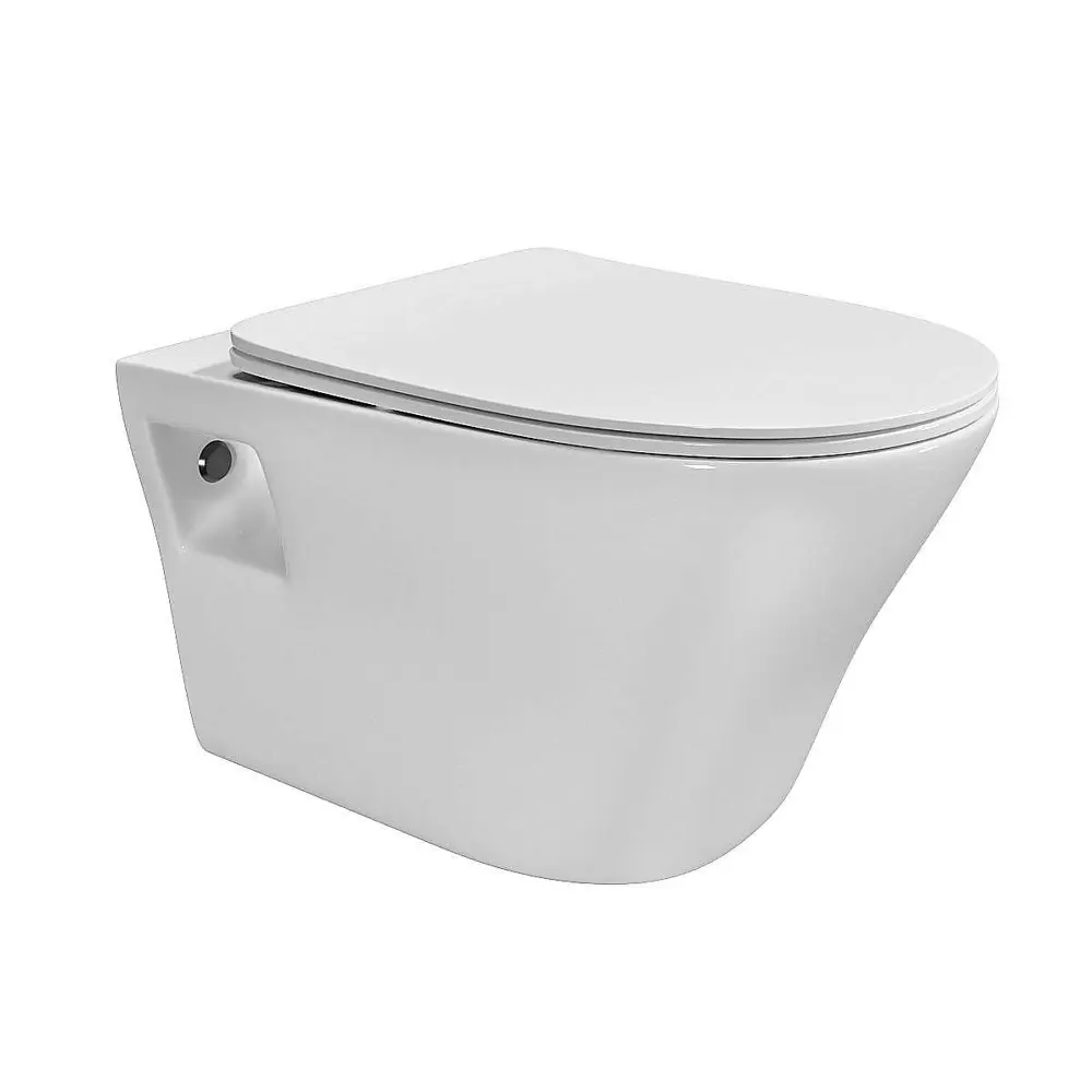 Фото 2 Унитаз подвесной Toni arti Lamoli TA-LL4937 безободковый с сиденьем микролифт