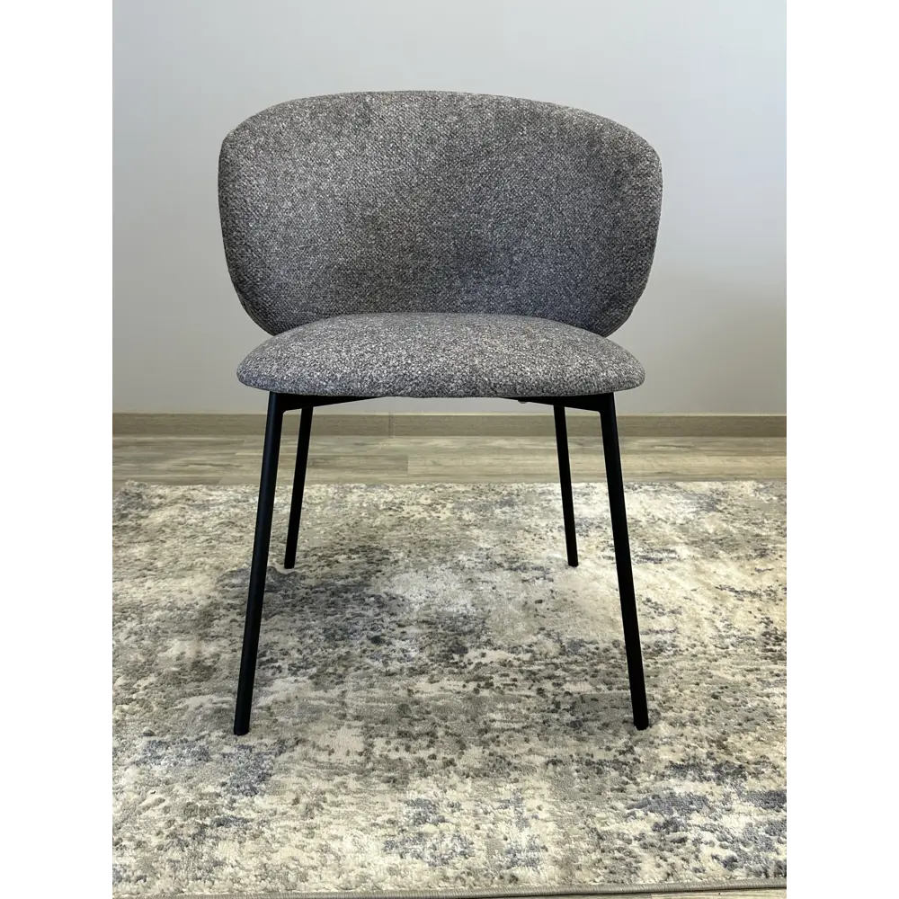 Фото 6 Стул Kenner Slimdesign 56x78x56 см ткань цвет черный/серый Фото 6 Стул Kenner Slimdesign 56x78x56 см ткань цвет черный/серый