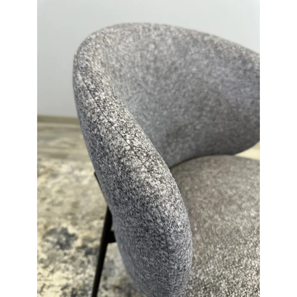 Фото 2 Стул Kenner Slimdesign 56x78x56 см ткань цвет черный/серый Фото 2 Стул Kenner Slimdesign 56x78x56 см ткань цвет черный/серый