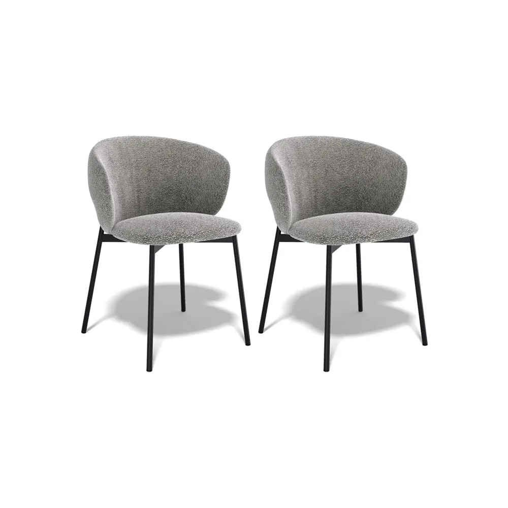 Фото Стул Kenner Slimdesign 56x78x56 см ткань цвет черный/серый Фото Стул Kenner Slimdesign 56x78x56 см ткань цвет черный/серый