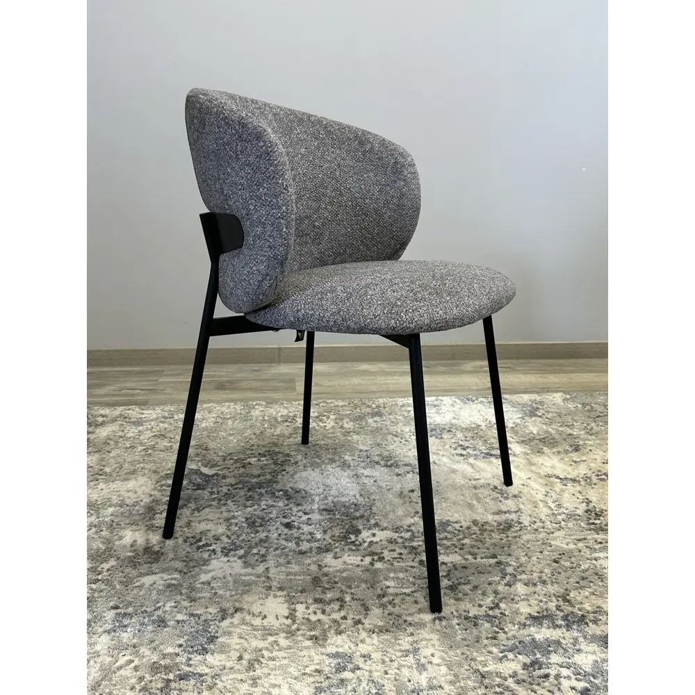 Фото 7 Стул Kenner Slimdesign 56x78x56 см ткань цвет черный/серый Фото 7 Стул Kenner Slimdesign 56x78x56 см ткань цвет черный/серый