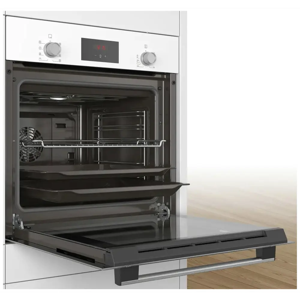Фото 3 Встраиваемый духовой шкаф Bosch Hbf113Bv0Q 59.40x59.50x54.80 см цвет белый Фото 3 Встраиваемый духовой шкаф Bosch Hbf113Bv0Q 59.40x59.50x54.80 см цвет белый