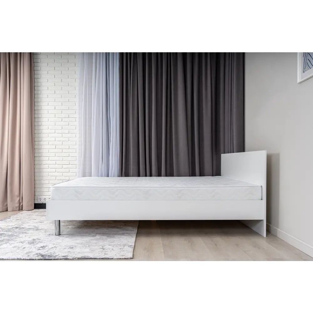 Фото 5 Кровать Орматек Linea 187 x 80 x 203 см лдсп цвет белый Фото 5 Кровать Орматек Linea 187 x 80 x 203 см лдсп цвет белый