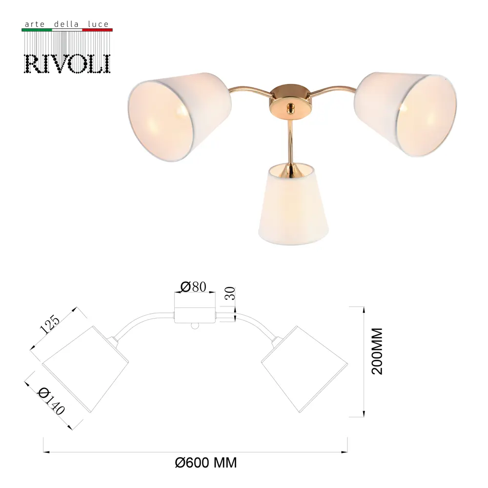 Фото 6 Люстра потолочная Rivoli Lucy Б0059963 3 лампы 9 м² цвет желтый/золотой Фото 6 Люстра потолочная Rivoli Lucy Б0059963 3 лампы 9 м² цвет желтый/золотой