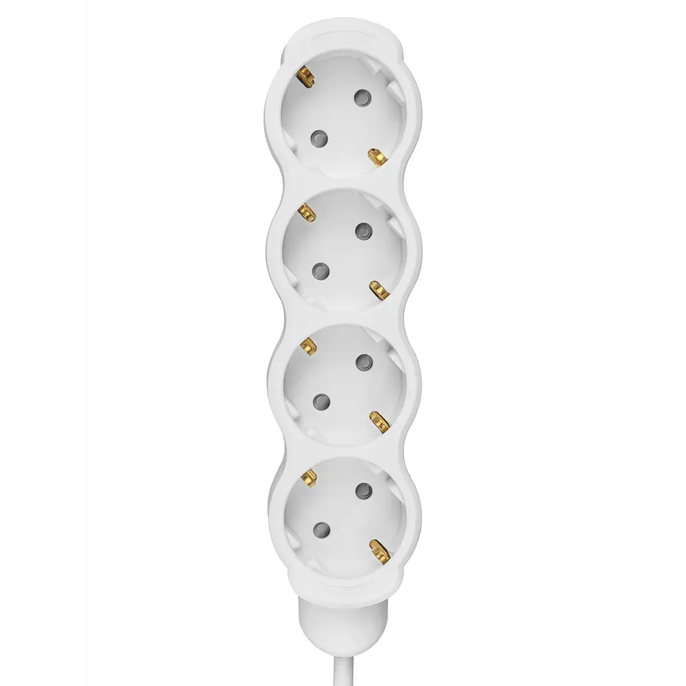 Фото 2 Удлинитель бытовой Tdm electric Люкс SQ1303-4031 3x1 3 м 4 розетки с заземлением и шторками 3500 Вт цвет белый Фото 2 Удлинитель бытовой Tdm electric Люкс SQ1303-4031 3x1 3 м 4 розетки с заземлением и шторками 3500 Вт цвет белый