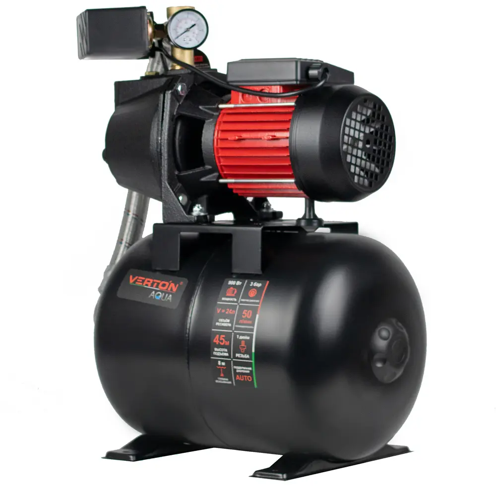 Фото 3 Насосная станция Verton Ps900c/24 расход 3000 л/ч Фото 3 Насосная станция Verton Ps900c/24 расход 3000 л/ч