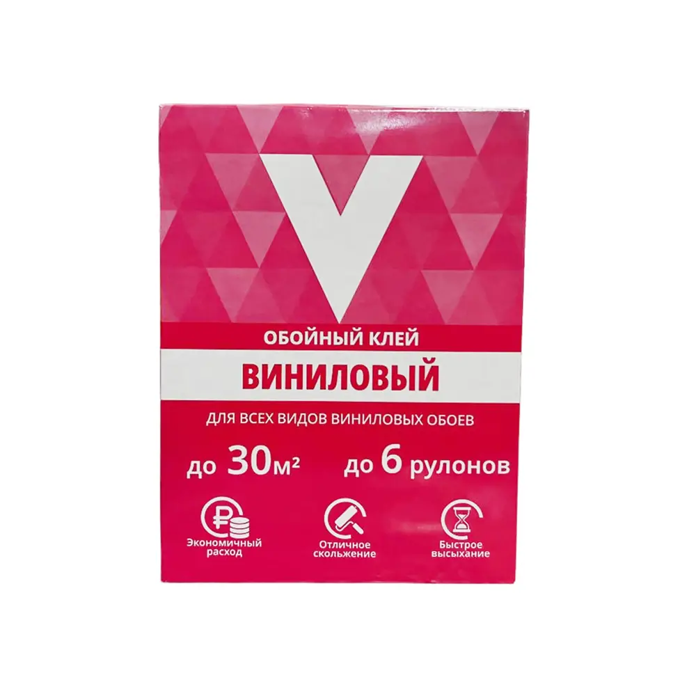 Фото Клей для обоев виниловый V V-049 200 г (1/12) Фото Клей для обоев виниловый V V-049 200 г (1/12)