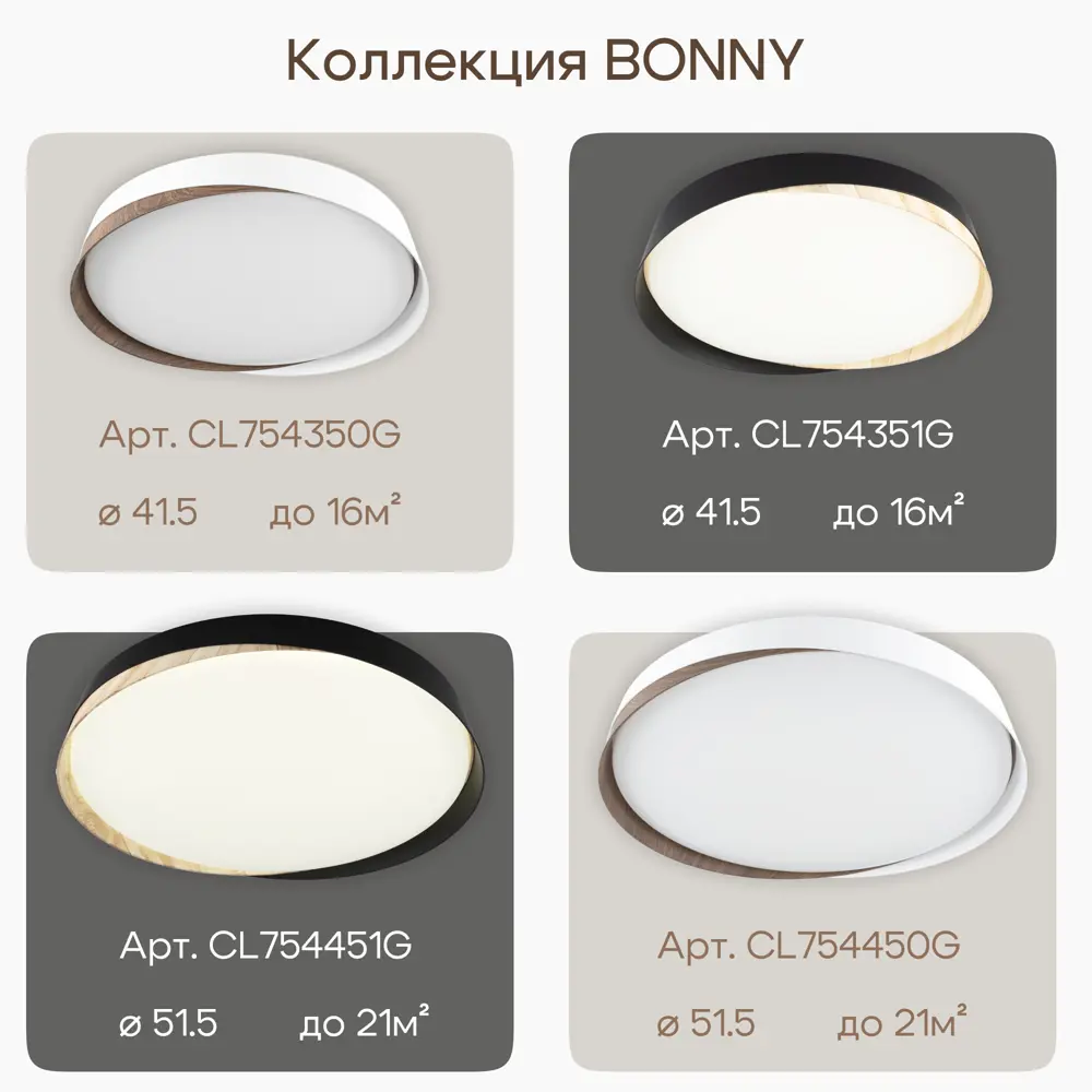 Фото 13 Светильник настенно-потолочный светодиодный Citilux Bonny 21 м² регулируемый белый свет цвет белый Фото 13 Светильник настенно-потолочный светодиодный Citilux Bonny 21 м² регулируемый белый свет цвет белый